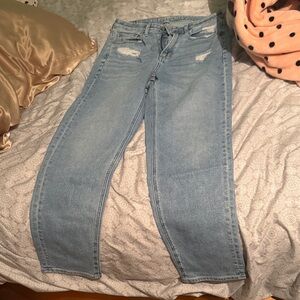 American Eagle Outfitters Sky Blue Boyfriend Jeans